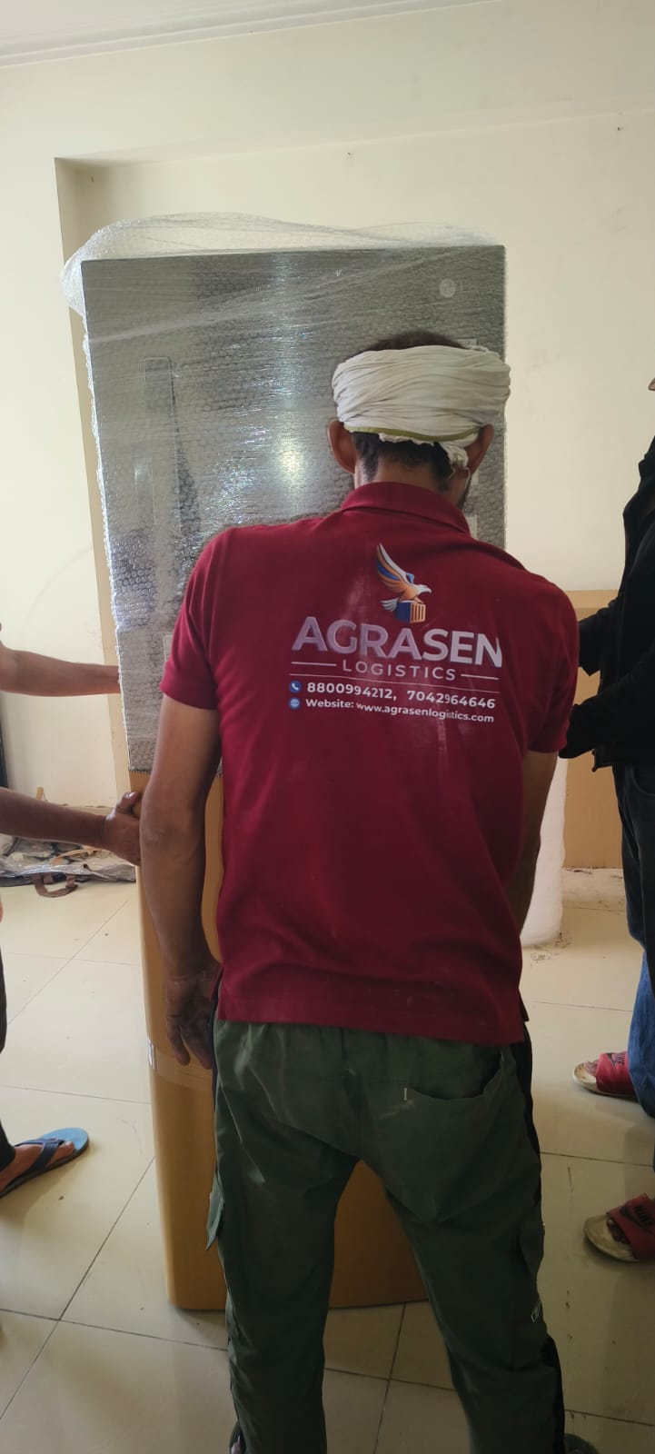 Agrasen Logistics packing and moving work