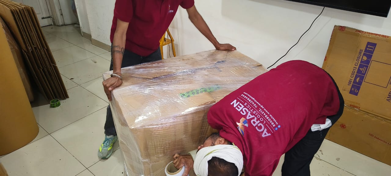 Agrasen Logistics packing and moving work