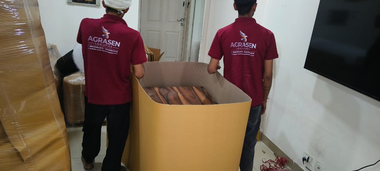 Agrasen Logistics packing and moving work
