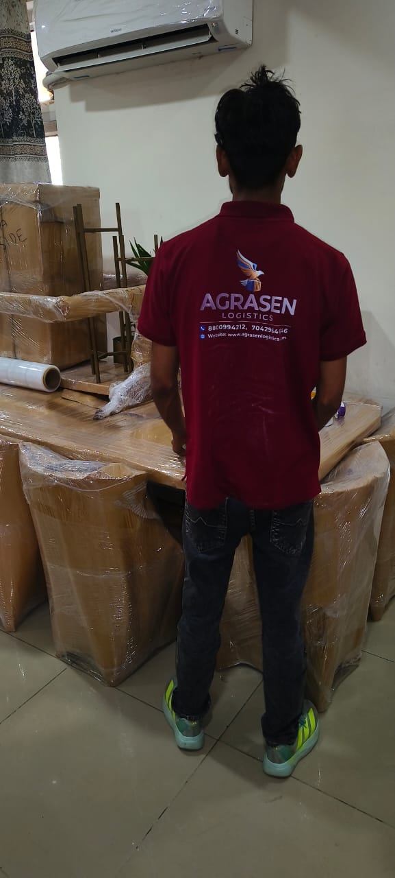 Agrasen Logistics packing and moving work