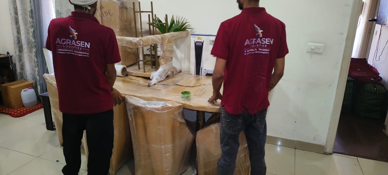 Agrasen Logistics packing and moving work