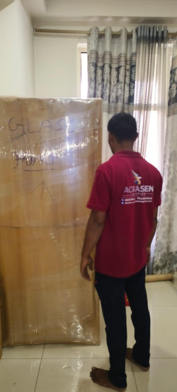 Agrasen Logistics packing and moving work